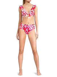 Italian Under The Sea Tie Bikini Bottom