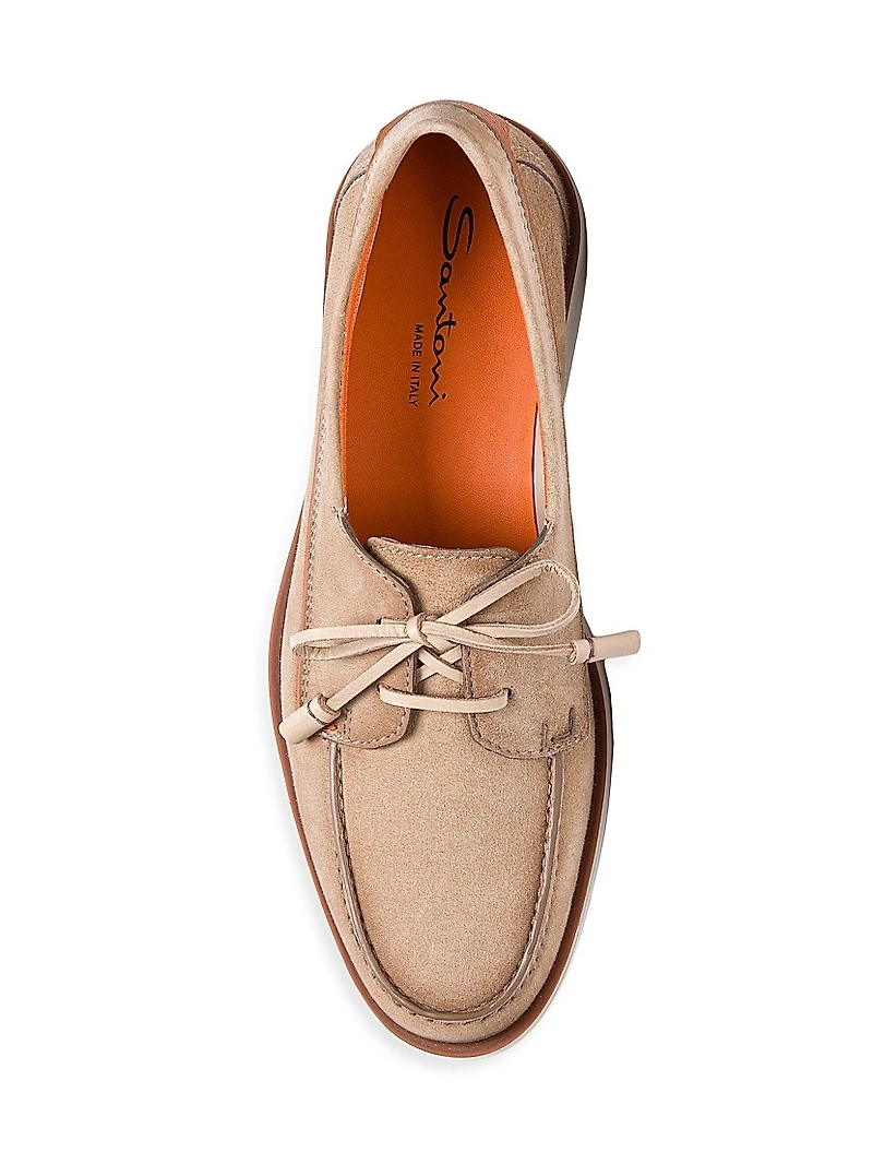 Detroit Suede Boat Shoes
