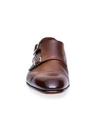 Adrian Monk-Strap Leather Dress Shoes