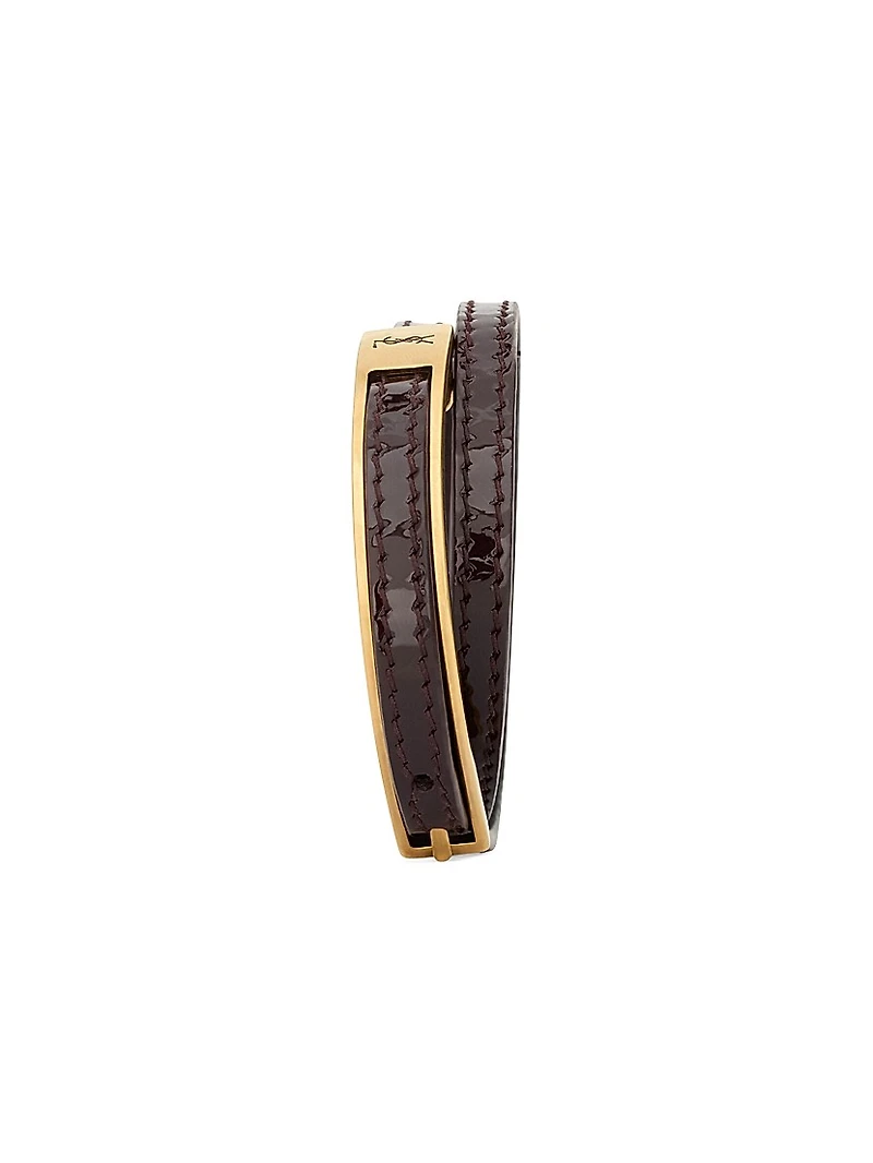 Cassandre Buckle Bracelet Leather