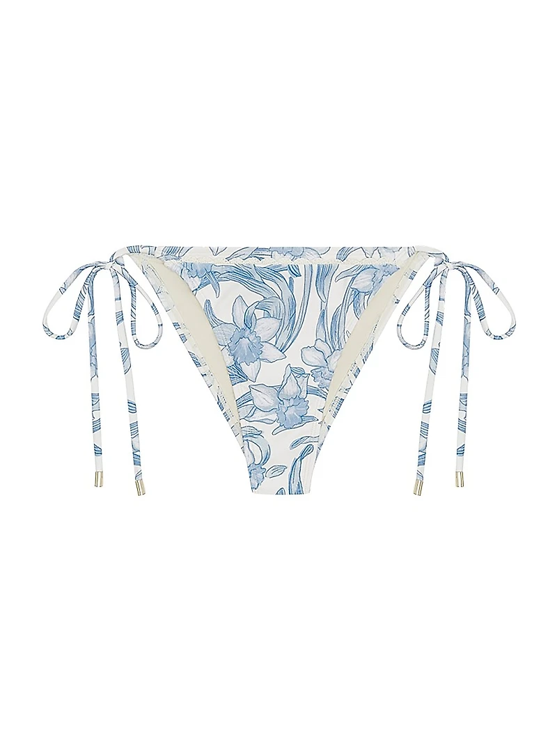 Everlasting Floral String Bikini Bottom