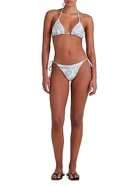 Everlasting Floral String Bikini Bottom