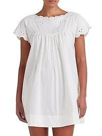 Memoir Embroidered Minidress
