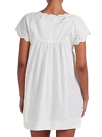 Memoir Embroidered Minidress