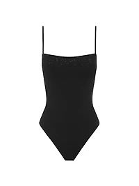 Memoir Embroidered One-Piece Swimsuit
