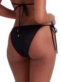 Memoir Embroidered String Bikini Bottom