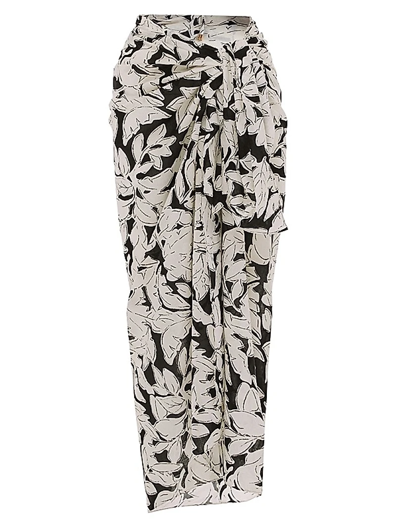 Duet Printed Maxi Pareo