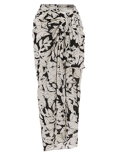 Duet Printed Maxi Pareo