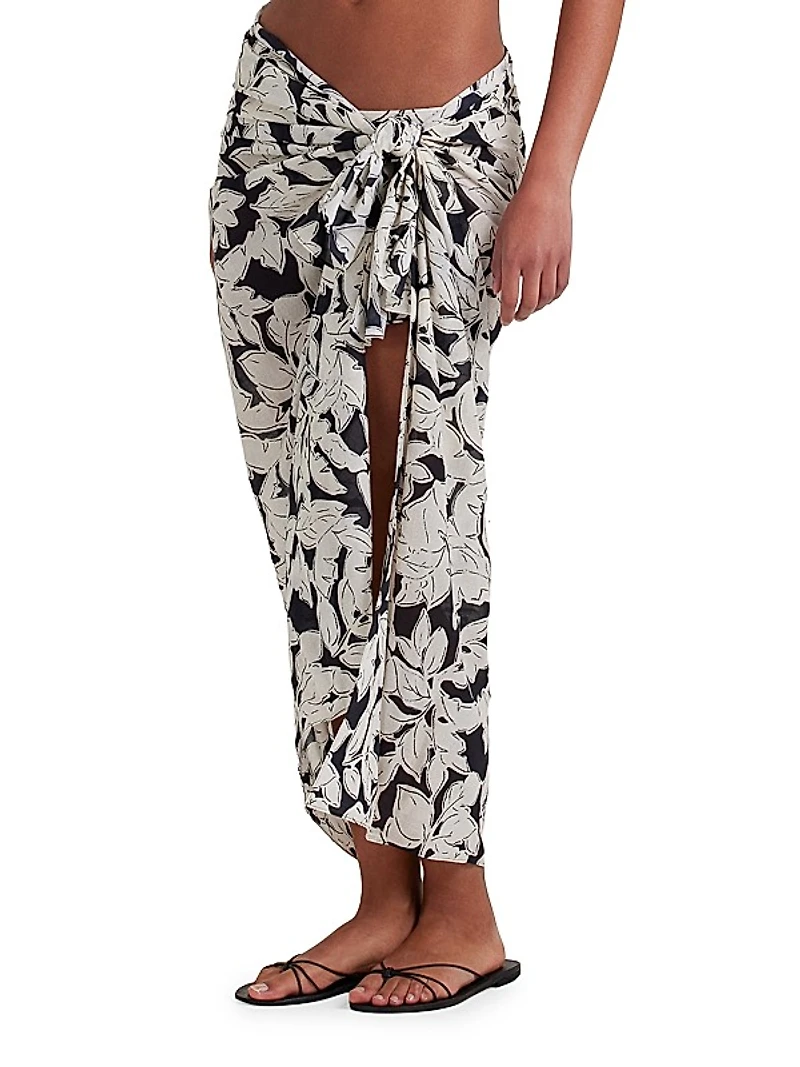 Duet Printed Maxi Pareo