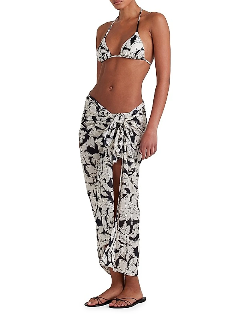 Duet Printed Maxi Pareo