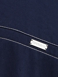 Tech Cotton Twill Bomber Jacket