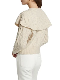 Domino Caped Cardigan