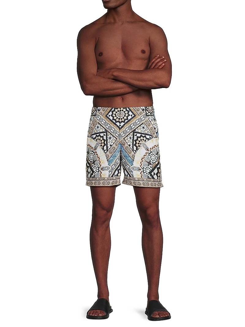 Printed Swim Shorts