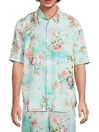 The Jewellery Museum Silk Oversized Shirt