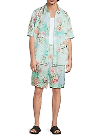 The Jewellery Museum Silk Oversized Shirt