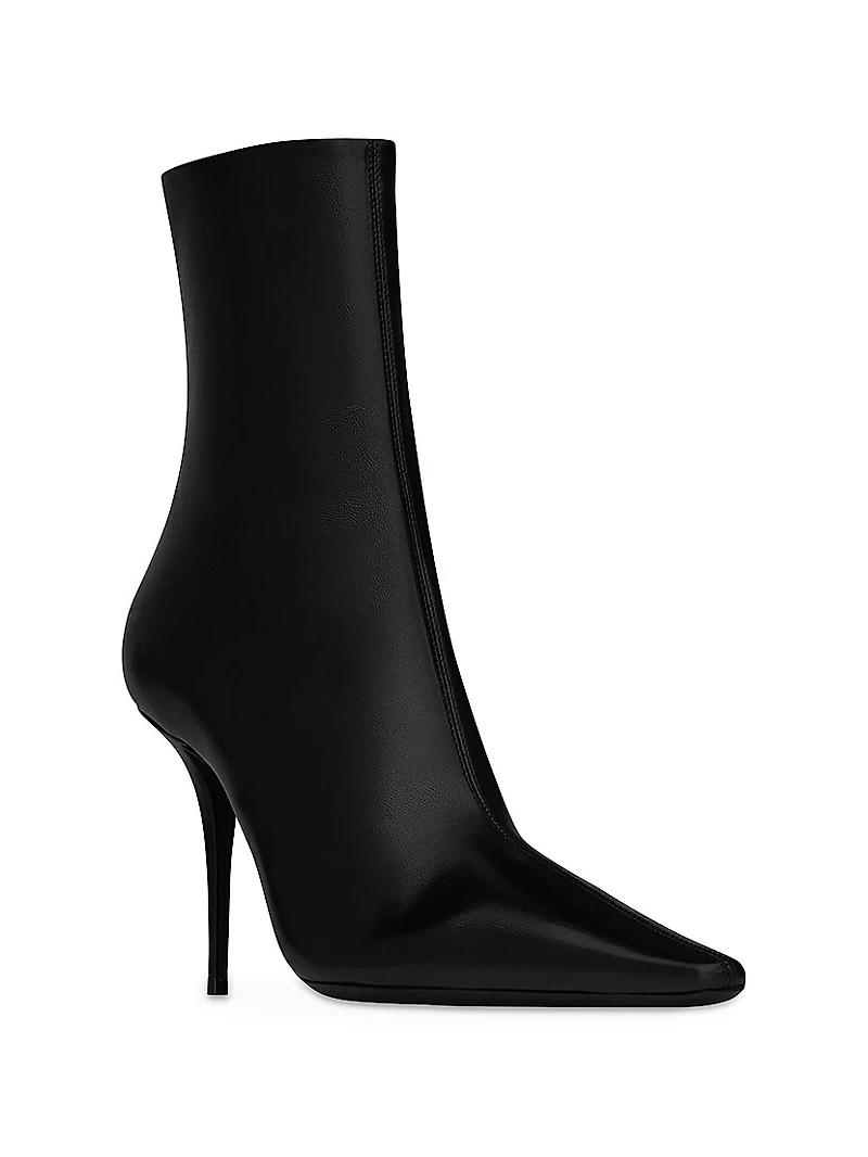 Ashley Booties Smooth Leather