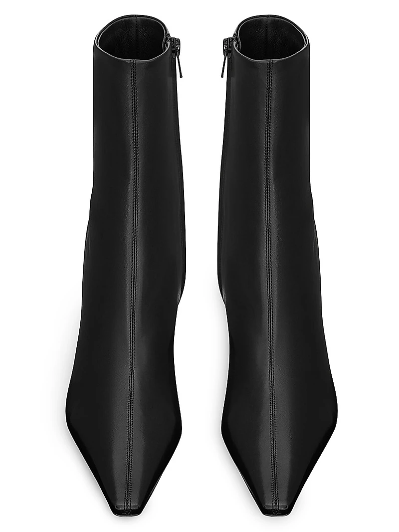 Ashley Booties Smooth Leather