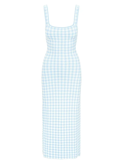 Katie Gingham Midi-Dress
