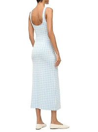 Katie Gingham Midi-Dress