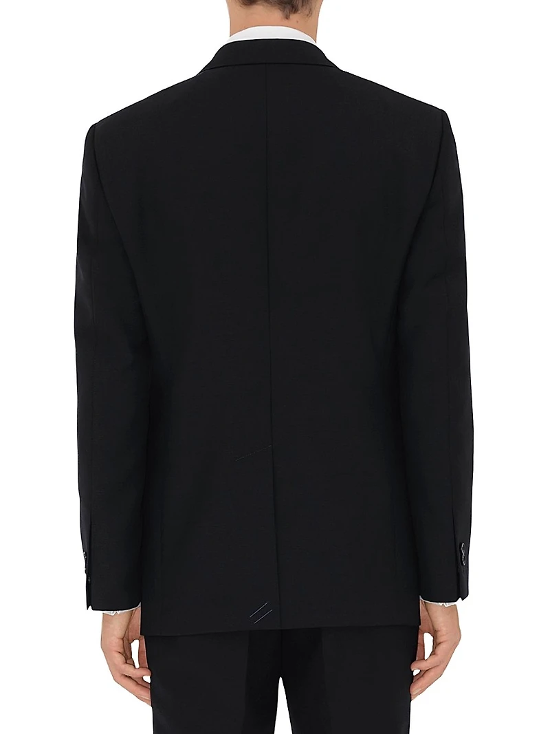 Slim-Fit Wool-Mohair Tailored Jacket