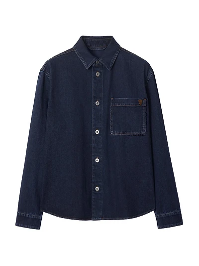 Relaxed-Fit Denim Shirt