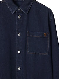 Relaxed-Fit Denim Shirt
