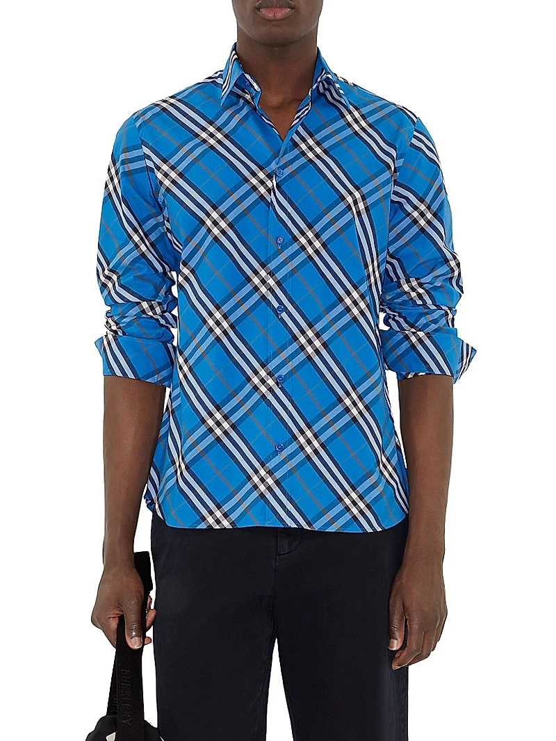 Check Cotton Shirt