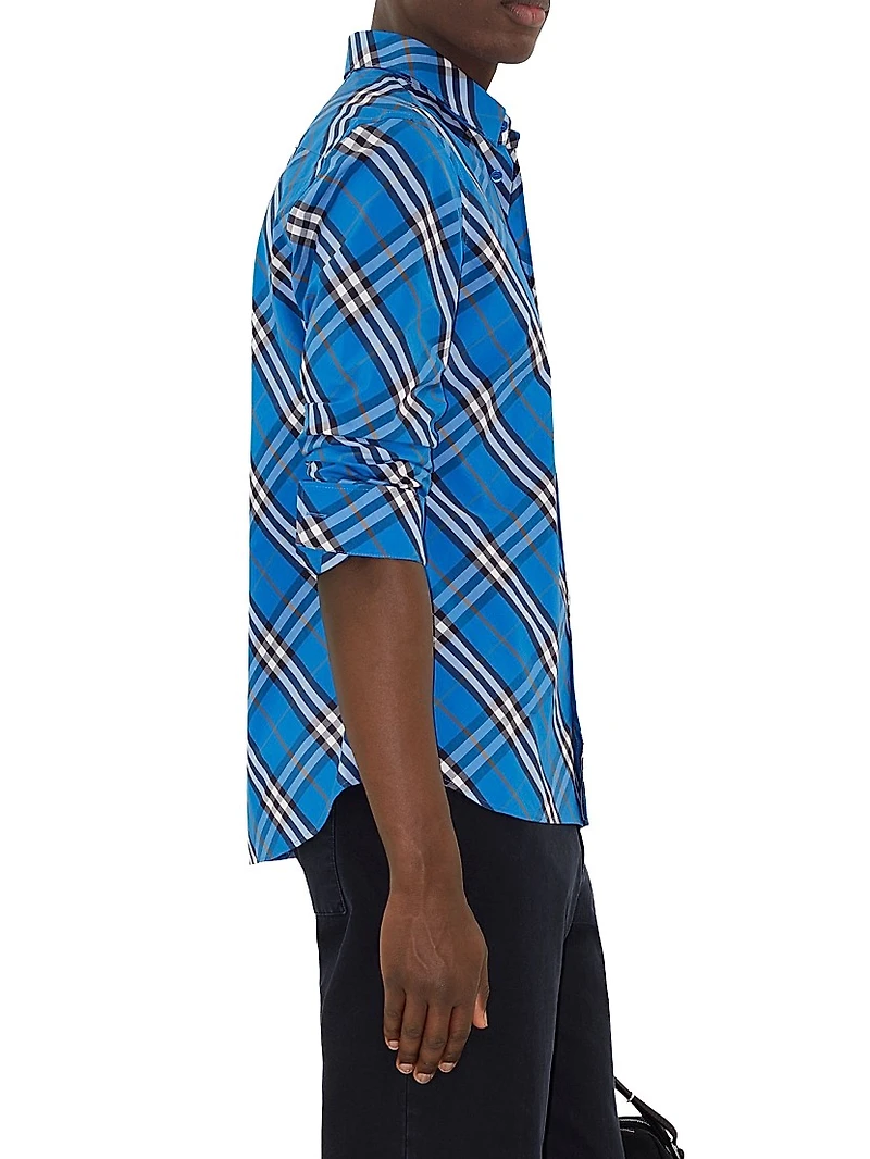 Check Cotton Shirt