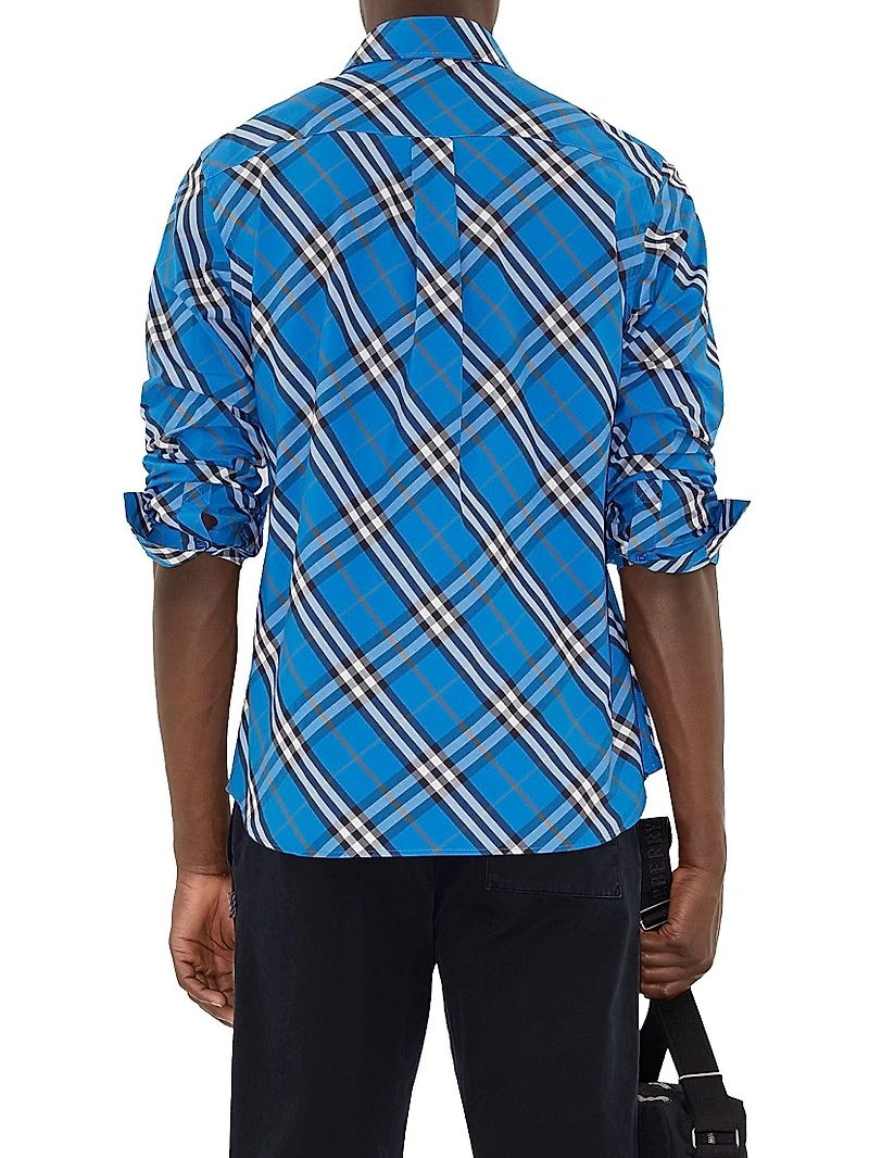 Check Cotton Shirt