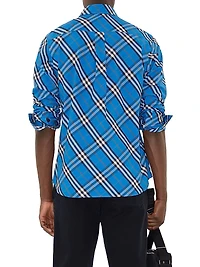 Check Cotton Shirt