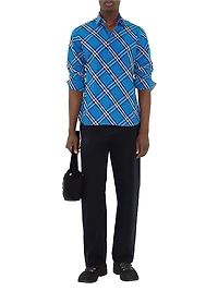 Check Cotton Shirt