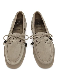 Suede Sail Penny Loafers