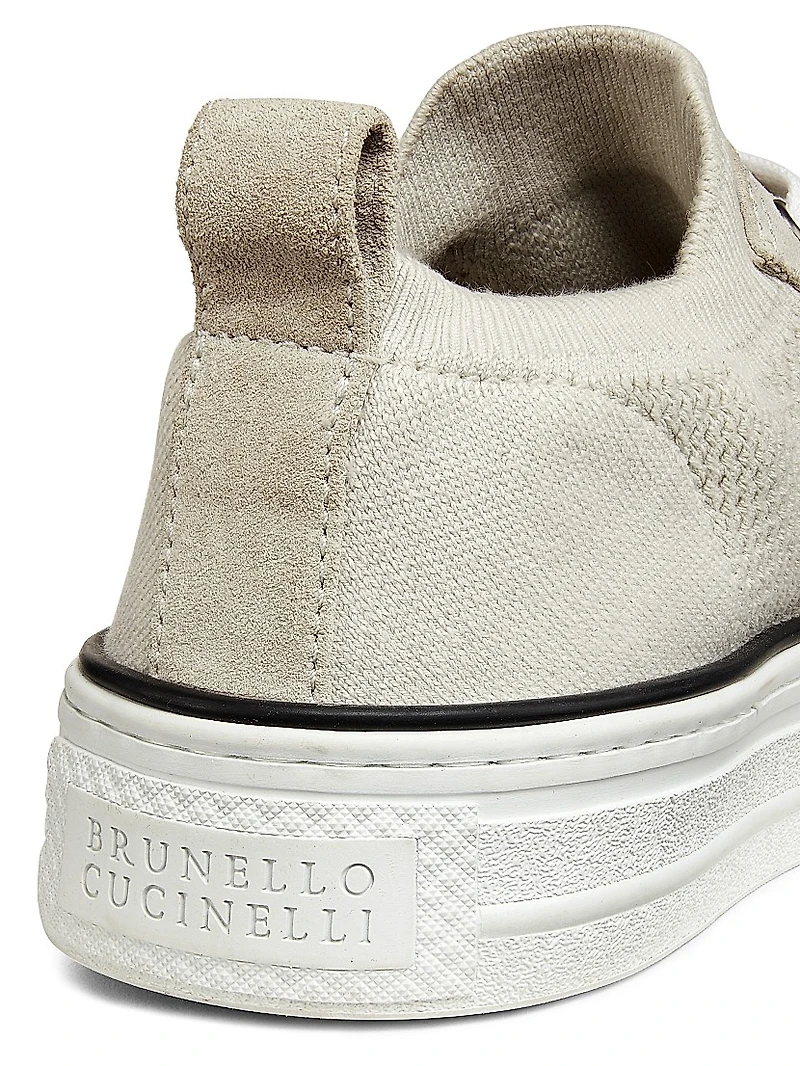 Cotton Knit Sneakers