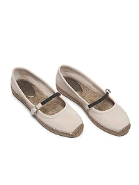 Monili Suede Espadrilles