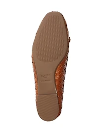 Arissa Woven Leather Flats