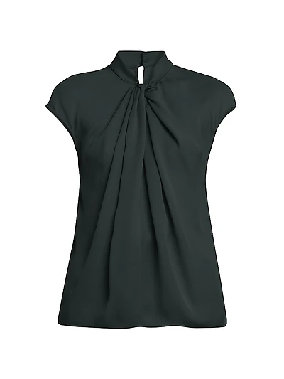 Double Georgette Washed Silk Shirt