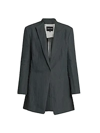 Compact Linen Blazer