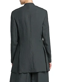 Compact Linen Blazer