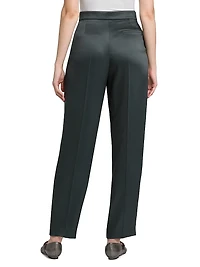 Double Silk Satin Trousers