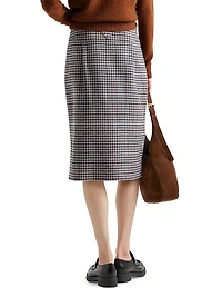 Wool Midi-Skirt