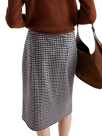 Wool Midi-Skirt
