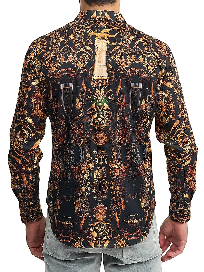 Brut Printed Button-Front Shirt