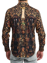 Brut Printed Button-Front Shirt