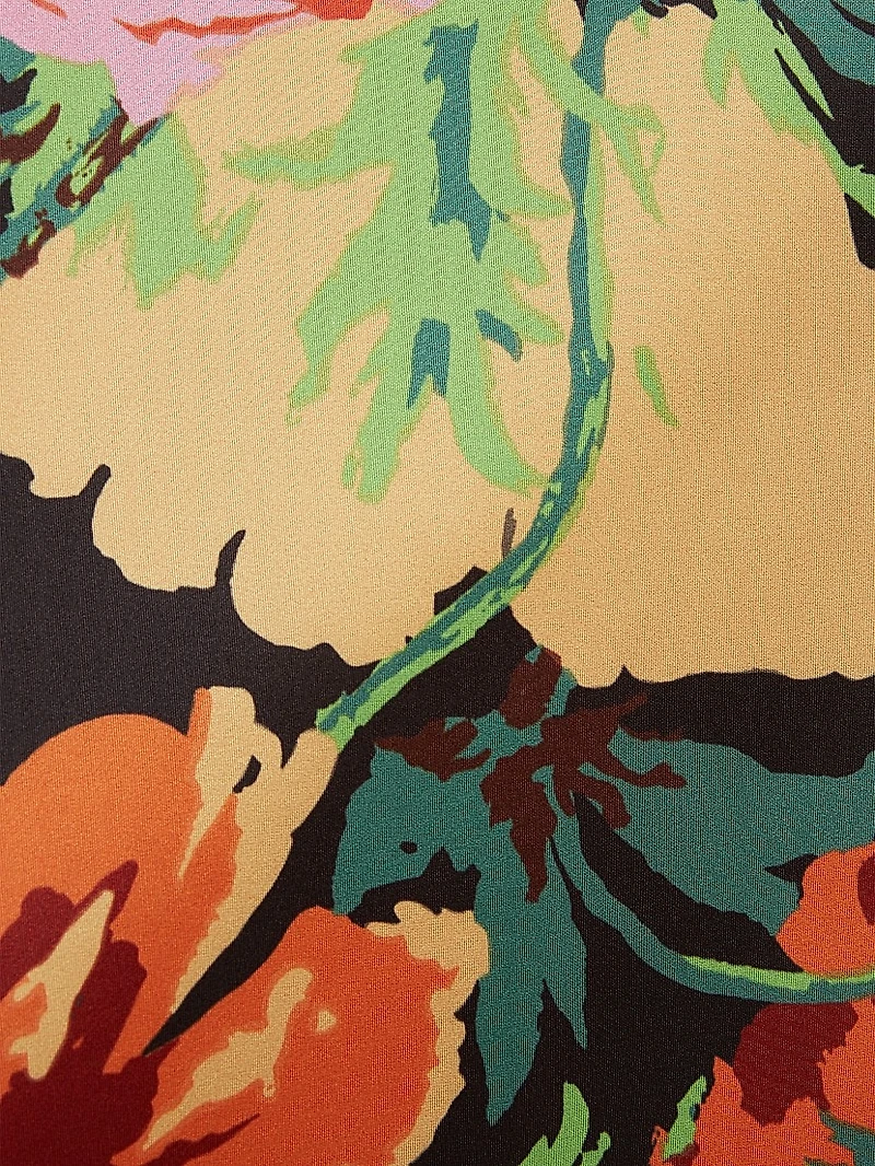 La Fenice Mini Dress with Feathers