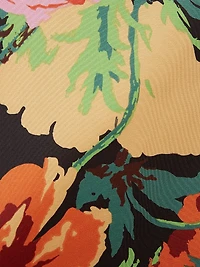 La Fenice Mini Dress with Feathers