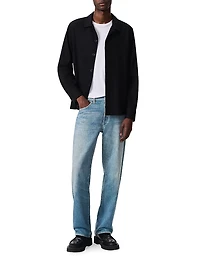 Miramar Denim Straight-Leg Sweatpants