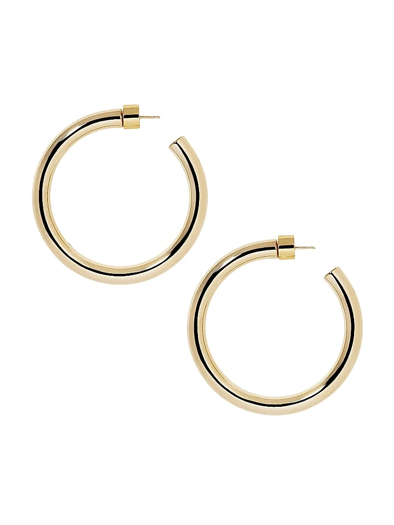 Natasha 10K Gold Huggies Earrings