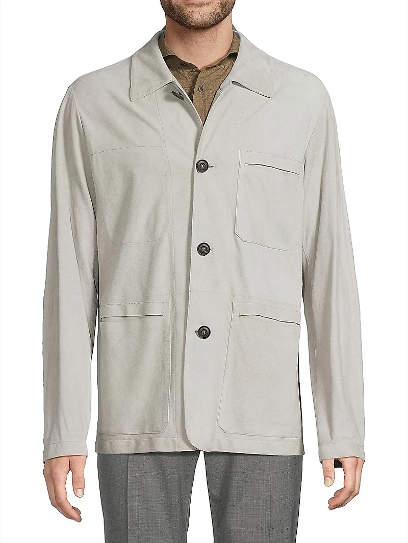 Super Light Leather Jacket