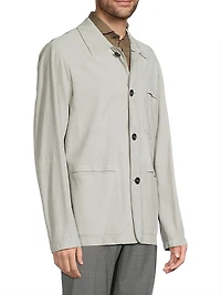 Super Light Leather Jacket