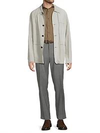 Super Light Leather Jacket